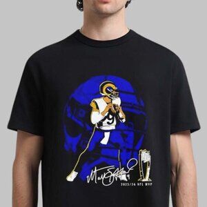 Matthew Stafford Los Angeles Rams 2025–26 MVP Signature T-Shirt